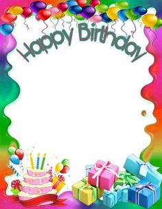 Happy Birthday Wishes Spanish, Birthday Photo Frame