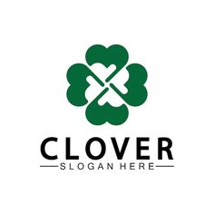 clover logo with cross on the middle