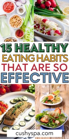 healthy eating habits that are so effective