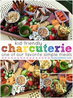 a kid friendly charcuterie one of our favorite simple meals