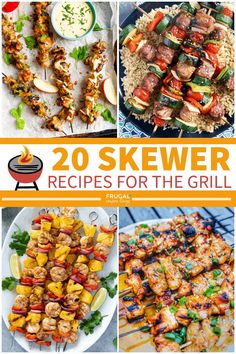 20 skewer recipes for the grill