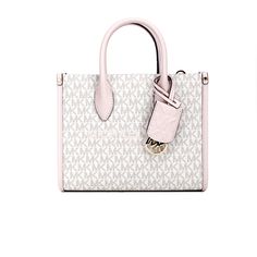 Style: Michael Kors Mirella Small Top Zip Shopper Tote Crossbody Bag (Powder Blush Multi) Material: Signature PVC with Smooth Leather Trim Features: Adjustable/Detachable Crossbody Strap, Inner Zip and Slip Pockets, Jacquard Lining, Zip Closure Measures: 9.5" W x 7.5" H x 3.5" D Mens Keychains, Powder Blush, Small Crosses, Signature Print, Shopper Tote, Zadig And Voltaire, Crossbody Strap, Michael Kors Bag, Leather Trim