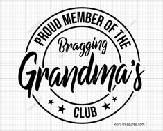 the proud member of the gradnan's club is shown in black and white