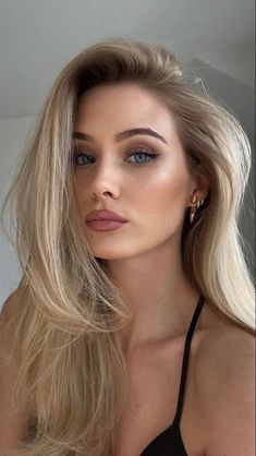 Smink Inspiration, Easy Hairstyles For Long Hair, Long Blonde Hair, Blonde Hair Color, Gorgeous Hair, Human Hair Extensions