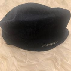 Dockers Accessories | Dockers Flat Cap Hatnew | Poshmark Navy Casual Beanie Hat, Casual Beanie With Short Brim, Textile Crafts, Flat Cap, Caps Hats, Accessories Hats, Navy Blue, Women Accessories, Brand New