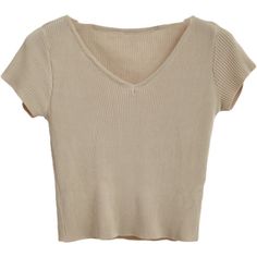 Ribbed T Shirt, Clothing Png, Brown Shirts, Cropped Tees, Png Clothes, Brown Tee, Brown T Shirt, Shirts Crop, Cropped Shirts