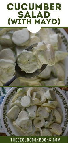 cucumber salad with mayo is an easy side dish that's ready in less than 30 minutes