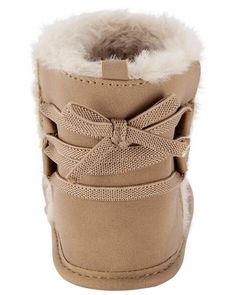 Baby Sherpa Boots - Carter's | Carter's Sherpa Boots, Fuzzy Boots, Brown Babies, Carters Baby, Baby Boots, Shop Clothing, Baby Shoes, Baby Clothes