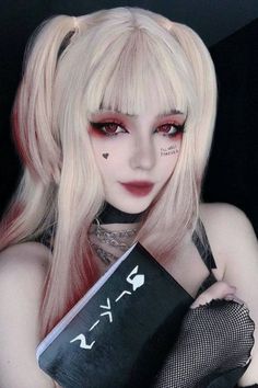 Misa Amane Makeup Tutorial, Misa Makeup, Misa Cosplay, Misa Amane Cosplay, L Cosplay, Wednesday Costume, Doll Mask, Anime Cosplay Makeup