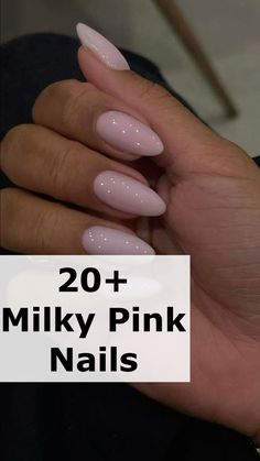 40+ Milky Pink Nails You Can't Get Around This Year brings together the best Nagel Inspo with trendy Nagellack shades. Perfect for summery nails and casual nails alike, these milky nails range from subtle, short cute classy nails to glitter pink designs. Featuring nail arts like Pink Nails OPI and subtle yet chic small classy nails, this collection has something for every style. Discover basic nails, Manikur Kuku, and even a touch of Kutek Disney charm for a playful, polished look this season.