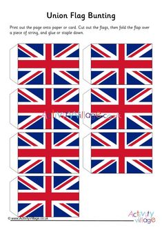 the union flag bunting pattern