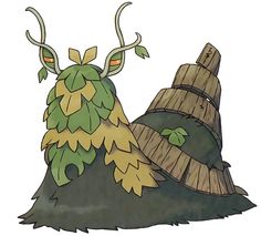 an image of a cartoon monster with horns