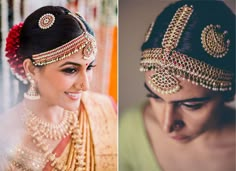 South Indian Head Jewelry, South Indian Bride Head Jewellery, Tamil Brahmin Bride Jewellery, Traditional Tamil Jewellery, Tamil Bride Jewellery, Temple Jewellery Bride, Tamil Wedding Jewellery, Tamil Bridal Jewellery, Tamil Bridal Look