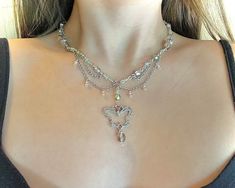 "Earth Fairy Necklace Length - 15\" Handmade with stainless steel materials, glass beads, and antique silver butterfly" Earth Fairy, Fairy Butterfly, Beaded Chain Necklace, Fairy Necklace, Sedona Az, Silver Butterfly, Choker Necklaces, Butterfly Necklace, Necklace Length