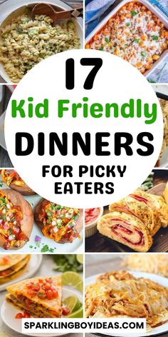 Struggling to find kid friendly dinners that the whole family will love? Look no further than our collection of easy and healthy kid friendly meals! From quick dinner ideas to slow cooker meals, we've got everything you need. If you're dealing with picky eaters, try our fun dinner ideas for kids or kid friendly pasta recipes. Our sheet pan dinners and kid friendly casseroles are perfect for weeknight dinners. Look at our family friendly meals and enjoy your dinner time. Fun Dinner Ideas For Kids, Kid Friendly Dinner Ideas, Kid Friendly Dinners, Kid Friendly Dinners Healthy, Picky Eaters Dinner, Easy Kid Friendly Dinners, Quick Dinner Ideas, Healthy Kid Friendly Meals, Slow Cooker Meals