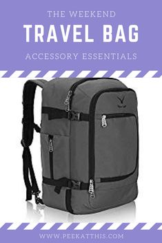 The Weekend Travel Bag Accessory Essentials - PEEK AT THIS The Weekend Travel Bag Accessory Essentials. With some advance preparation and the right travel accessory essentials make all the difference in the world. #travel #gadgets #accessory #essentials Summer Travel Essentials, Fall Travel Outfit, Road Trip Car, Weekend Travel, Travel Essentials For Women, Travel Checklist, Amazon Shopping, World Travel