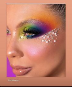 Rio Carnival Makeup, Carnaval Makeup, Makeup Carnaval, Carnaval Make-up, Photographic Makeup, Mardi Gras Makeup, Make Carnaval