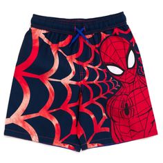 Your little hero is ready for a fun adventure in these cool Marvel Comics swim shorts! These stylish swim bottoms feature a comfy built-in mesh lining, secure elastic waist with an adjustable drawstring closure, and vibrant artwork of their favorite superheroes! Choose from awesome designs of Avengers team members Iron Man, Captain America, Black Panther, Hulk, Thor, Black Widow, Falcon and Hawkeye and Spider-Verse heroes Spiderman, Spider-Gwen and Miles Morales. Made of a quick-drying material Spiderman Shorts, Cool Marvel, Avengers Team, Boys Swim Shorts, Iron Man Captain America, Spiderman Spider, Fun Adventure, Target Clothes, Spider Gwen