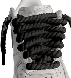 "Please read the FULL description before purchasing These are custom laces that are extremely thick used to accessorize several popular model shoes like Air Force 1s, Jordans, Dunks & more. The laces are so thick that some applications require you to modify the lace holes on your shoes in order to properly fit the laces through. If you purchase this item, you understand that modifications may be required to fit these laces and that the laces are nonrefundable. - Comes with two 6mm thick shoelace Thick Shoe Laces, Big Laces Shoes, Travis Sb Dunk, 1s Jordans, Rope Shoe Laces, Jordans Dunks, Ribbon Shoe Laces, How To Tie Shoes, Air Force 1s