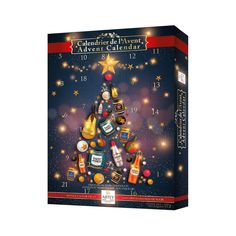 Abtey Chocolate Spirit of Christmas Liqueur Advent Calendar Cadbury Caramel, Christmas Tree Chocolates, Pear Brandy, Count Down To Christmas, Chocolate Advent Calendar, Pure Cocoa Butter, Coffee Label, Days To Christmas, Chocolate Liqueur