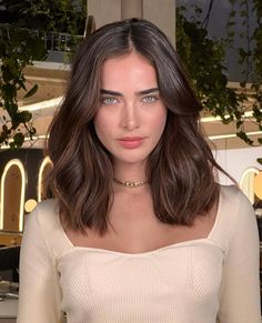 Shoulder Length Thick Hair, Should Length Hair Styles, Medium Hairstyles For Thick Hair, Wavy Mid Length Hair, Old Money Hairstyles, Women's Haircuts, Women's Haircut, Haircuts For Thick Hair, Medium Hair Styles For Women