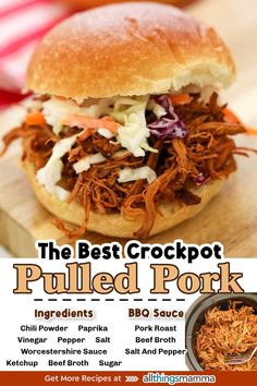 the best crockpot pulled pork recipe