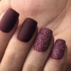 Nail Art Designs 2023, Nail Paint Shades, Colourful Nails, Nails Design Ideas, Wine Nails, New Nail Art Design, Nails Beautiful, Awesome Nails, Matte Nails Design