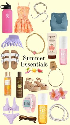 Summer Needs Products, Summer Camp Essentials, Summer Reset, Summer Shuffles, Preppy Core, Summer Bag Essentials, Summer Prep, Shopping Essentials