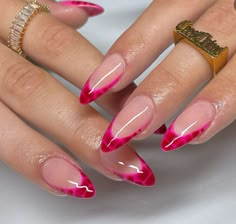 Foot Nail, Spring Acrylic Nails, Summery Nails, Red Nail, Heart Nails