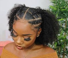 Cute Natural Hairstyles, Girls Natural Hairstyles, Peinados Fáciles Para Cabello Corto, 4c Hair