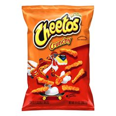 cheetos crunchy cheese flavored snacks