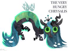 the very hungry chrysalis is featured in this book cover art work by artist and author