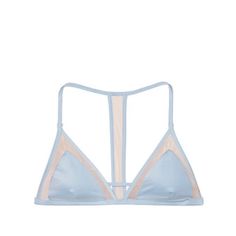 Brand New Size Small :A922 Summer Nylon Bra, Summer Triangle Top Nylon Bra, Summer Beach Nylon Bra, Fitted Nylon Bra For Summer, Blue Summer Bra For Poolside, Blue Bra For Poolside And Summer, Summer Poolside Blue Bra, Blue Lined T-back Swimwear, Light Blue Triangle Top Swimwear For Spring