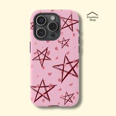 Aesthetic Stars Collage Phone Case | Tough Cell Phone Case for iPhone 16 15 14 13 Pro Max | Samsung Galaxy S24 S23 S22 by KosinitzaShop on Etsy