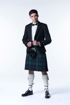 Argyll Kilt Jacket - MacGregor and MacDuff Black Semi Dresses, Ghillie Brogues, Kilt Jackets, Semi Dresses, Kilt Outfits, Scottish Kilts, Tartan Kilt, Traditional Styles, Unique Outfit