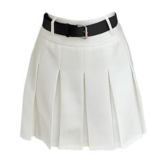 A classic preppy pleated skirt featuring a high waist and knee-length design Size:• S: Waist: 66cm/ 26.0 in, Hips: 86cm/ 33.9 in, Length: 45cm/ 17.7 in• M: Waist: 70cm/ 27.6 in, Hips: 90cm/ 35.4 in, Length: 45cm/ 17.7 in• L: Waist: 74cm/ 29.1 in, Hips: 96cm/ 37.8 in, Length: 45cm/ 17.7 in• XL: Waist: 78cm/ 30.7 in, Hips: 102cm/ 40.2 in, Length: 45cm/ 17.7 in• 2XL: Waist: 82cm/ 32.3 in, Hips: 108cm/ 42.5in, Length: 45cm/ 17.7 in• 3XL: Waist: 86cm/ 33.9 in, Hips: 114cm/ 44.9 in, Length: 45cm/ 17.7 Chic Lined Mini Skirt For School, Elegant School Skirt, Spring Workwear Preppy Pleated Skirt, Elegant Mini Skort For School, Elegant Solid Color Mini Pleated Skirt, Preppy Lined Mini Skirt For Workwear, Preppy Spring Pleated Skirt For Work, Chic High Waist Skirt For School, Chic Mini Pleated Skirt For School