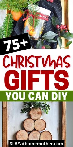 christmas gifts you can diy with text overlay