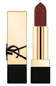 What it is: A soft lipstick with a satin finish that's formulated for up to 16 hours of comfortable wear and antioxidant care.What it does: The lightweight satin lipstick is enriched with ceramides and flower extracts for softer, moisturized and healthier-feeling lips. The luxurious formula adds buildable color with a creamy feel. The upgraded formula includes ceramides, Moroccan tuberose extract and cactus-fig-flower extract for a smooth glide and hydrating feel. Choose from modern nudes for a Luxury Lipstick, How To Look Expensive, Couture Looks, Lipstick Case, Satin Lipstick, Bold Lips, Satin Color, Skincare Ingredients, Flower Extract