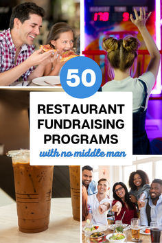 the top 50 restaurant fundraiser programs for families with no middle man or kids on their knees