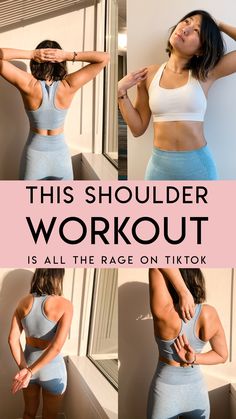 this shoulder workout is all the rage on tiktok, and it's easy to do