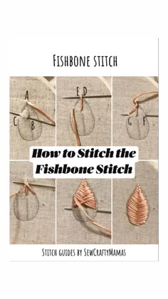 fishbone stitch how to stitch the fishbone stitch by susan schlamas