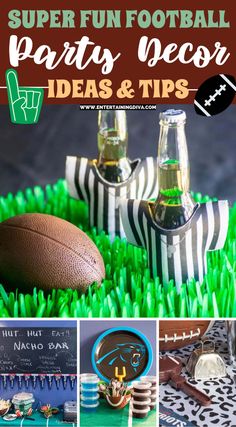 super fun football party decor ideas and tips