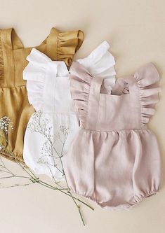 Baby Rosa, Baby Rompers, Romper Outfit, Trendy Baby, Kids Outfits Girls, Girls Rompers