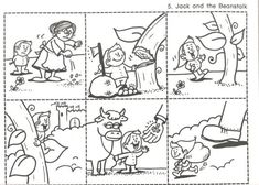 the storyboard shows how to read and draw cartoon characters for children's books