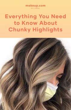 How to Get Chunky Highlights in Your Hair Bold Blonde Highlights On Dark Hair, Chunky Low Lights For Brown Hair, Cute Color Hair Ideas Highlights, Tip Out Highlights, Chucky Brown And Blonde Highlights, Summer Hair Color For Brown Hair, Chunky Blonde Highlights Around Face, Blonde Balayage 2023 Trends, 2023 Hair Trends For Women Highlights