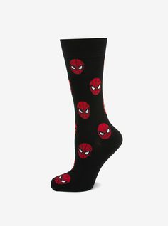 Spiderman Socks, Spider Man Black, Purple Toes, Man Socks, Fair Isle Socks, Navy Socks, Black Spider, Comfortable Socks, Star Wars Darth