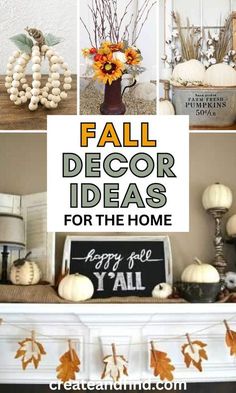 fall decor ideas for the home