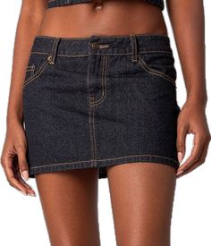 Washed Denim, Denim Mini, Denim Mini Skirt, Pacsun, Denim Wash, The Fosters, Mini Skirt, Mini Skirts, Skirt