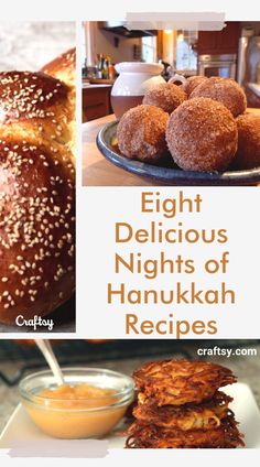 eight delicious nights of hanukkah recipes