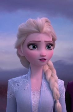 an image of frozen queen with long blonde hair